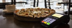 Italian Restaurant Bits & Pizzas. Pizzas and card payment